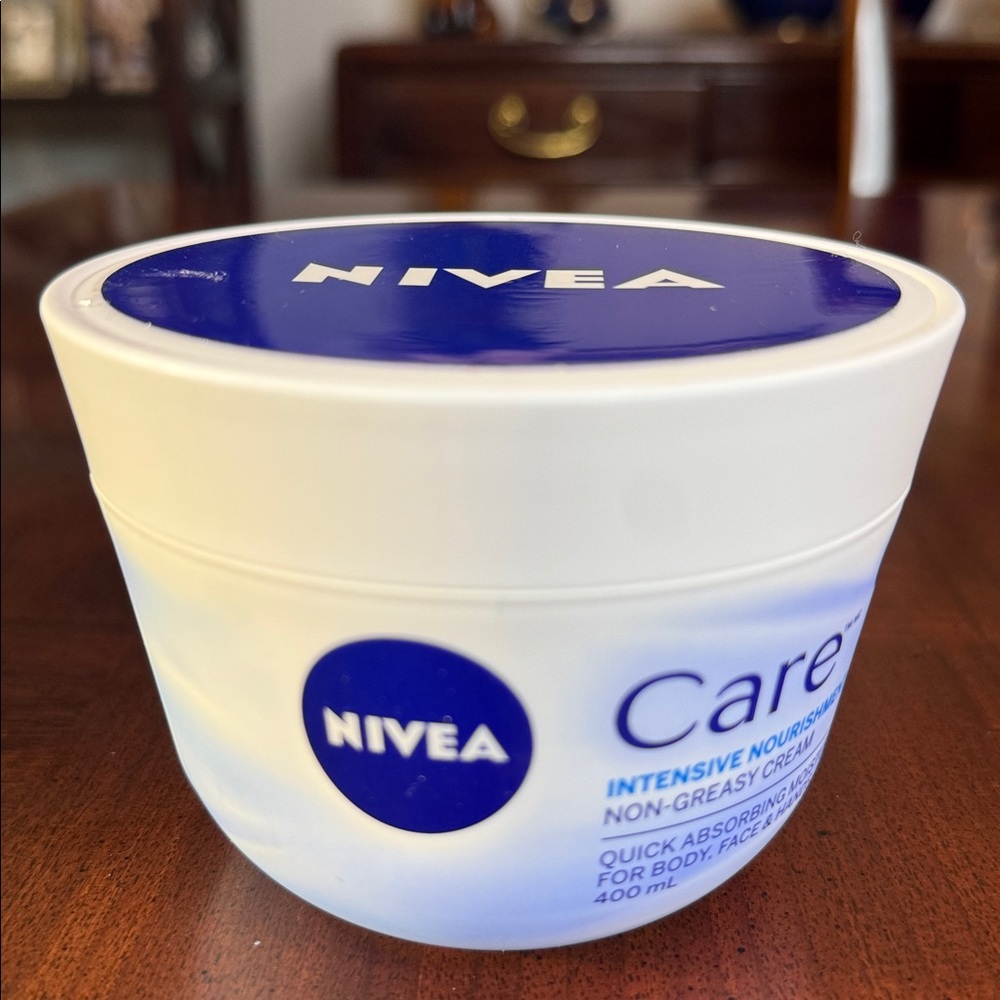 NIVEA Cream INTENSIVE CARE moisturizing cream XL 400ml Brand New